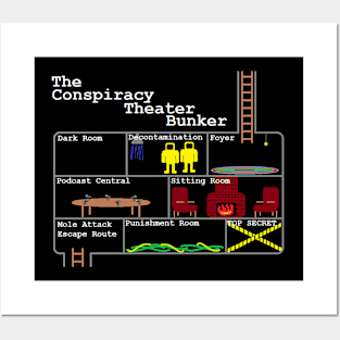 The Conspiracy Theater Bunker Posters and Art